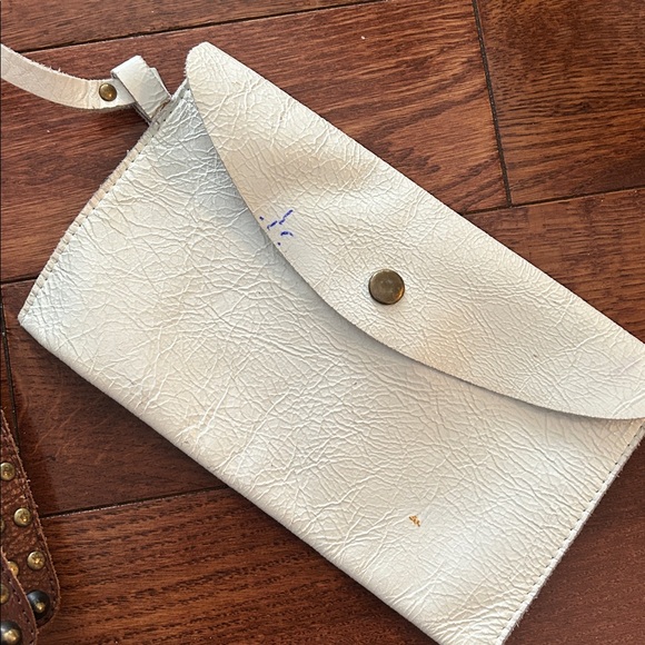 steven by steve madden white leather boho bag - Picture 7 of 9